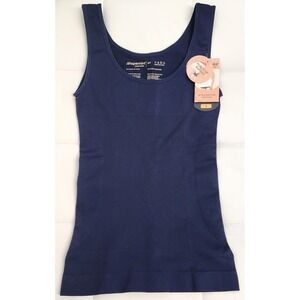 Shapermint Essentials All Day Every Day‎ Tank Cami Navy Blue Shapewear Small NEW